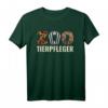 Zoo Tierpfleger T-Shirt mit Leopard, Zebra & Giraffe - Perfektes Geschenk für Zoo-Liebhaber, Tierfans und Zoo-Mitarbeiter zu Weihnachten, Geburtstag & Fasching