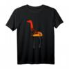 Giraffen T-Shirt für Giraffenliebhaber - Silhouette Design, ideales Geschenk für Tierfans und Naturliebhaber