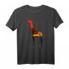 Giraffen T-Shirt für Giraffenliebhaber - Silhouette Design, ideales Geschenk für Tierfans und Naturliebhaber