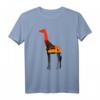 Giraffen T-Shirt für Giraffenliebhaber - Silhouette Design, ideales Geschenk für Tierfans und Naturliebhaber