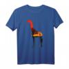 Giraffen T-Shirt für Giraffenliebhaber - Silhouette Design, ideales Geschenk für Tierfans und Naturliebhaber