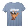 Giraffe - Lustiges Schlafshirt für Männer & Frauen mit Spruch 'Offizielles Schlafshirt' – Perfekt für Langschläfer & Tierliebhaber