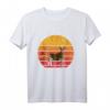 Okapi Zebra Giraffe Retro Sunset Vintage Sonnenuntergang T-Shirt – Perfektes Geschenk für Tierfreunde, Safari- und Zoo-Liebhaber
