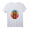 Giraffe Retro Design Sonnenbrille T-Shirt – Cooles Tierliebhaber Geschenk für Geburtstag, Damen, Herren & Kinder