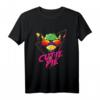 Giraffe mit Brille - Psychedelisches Tier-Design T-Shirt für Streetwear, Partys & Geschenke