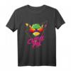 Giraffe mit Brille - Psychedelisches Tier-Design T-Shirt für Streetwear, Partys & Geschenke
