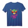 Giraffe mit Brille - Psychedelisches Tier-Design T-Shirt für Streetwear, Partys & Geschenke