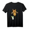 Lustiges Giraffen T-Shirt mit langer Hals - Perfektes Cocktail Geschenk für Damen, Herren & Teenager für Party, Strand & Urlaub