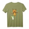 Lustiges Giraffen T-Shirt mit langer Hals - Perfektes Cocktail Geschenk für Damen, Herren & Teenager für Party, Strand & Urlaub