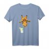 Lustiges Giraffen T-Shirt mit langer Hals - Perfektes Cocktail Geschenk für Damen, Herren & Teenager für Party, Strand & Urlaub