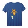Lustiges Giraffen T-Shirt mit langer Hals - Perfektes Cocktail Geschenk für Damen, Herren & Teenager für Party, Strand & Urlaub