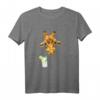 Lustiges Giraffen T-Shirt mit langer Hals - Perfektes Cocktail Geschenk für Damen, Herren & Teenager für Party, Strand & Urlaub