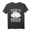 Offizielles Giraffe Schlafshirt – Lustiges Schlafoberteil für süße Träume, Geschenkidee für Tierliebhaber & Giraffenfans