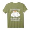 Offizielles Giraffe Schlafshirt – Lustiges Schlafoberteil für süße Träume, Geschenkidee für Tierliebhaber & Giraffenfans