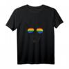 LGBTQ Pride Regenbogen Flagge Giraffe T-Shirt – Witziges Supporter Shirt für Pride Events, Paraden & CSD 2021