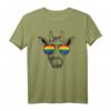 LGBTQ Pride Regenbogen Flagge Giraffe T-Shirt – Witziges Supporter Shirt für Pride Events, Paraden & CSD 2021