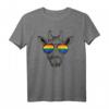 LGBTQ Pride Regenbogen Flagge Giraffe T-Shirt – Witziges Supporter Shirt für Pride Events, Paraden & CSD 2021