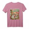Giraffe Print Shirt - Geschenk für Mädchen & Frauen, Giraffenliebhaberinnen, Weihnachten & Geburtstag, Klassisch geschnitten