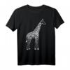 Giraffe T-Shirt mit Muster für Tier- und Afrika-Liebhaber – Klassisch geschnitten, bequem & stylisch