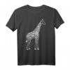 Giraffe T-Shirt mit Muster für Tier- und Afrika-Liebhaber – Klassisch geschnitten, bequem & stylisch