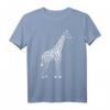 Giraffe T-Shirt mit Muster für Tier- und Afrika-Liebhaber – Klassisch geschnitten, bequem & stylisch