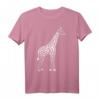Giraffe T-Shirt mit Muster für Tier- und Afrika-Liebhaber – Klassisch geschnitten, bequem & stylisch