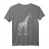 Giraffe T-Shirt mit Muster für Tier- und Afrika-Liebhaber – Klassisch geschnitten, bequem & stylisch
