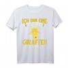 Giraffe Damen T-Shirt - Ich Bin Eine Verrückte Giraffen Lady, Tiermotiv Outfit für Kinder & Erwachsene