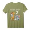 Süßes Kinder & Zoo 2 Geburtstagsfeier T-Shirt - Perfektes Geschenk zum 2. Geburtstag für Jungen & Mädchen mit Tiermotiven