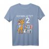 Süßes Kinder & Zoo 2 Geburtstagsfeier T-Shirt - Perfektes Geschenk zum 2. Geburtstag für Jungen & Mädchen mit Tiermotiven
