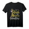 Nur ein Mädchen was Giraffen liebt - Giraffe T-Shirt für Tierliebhaber, Safari Fans & Geschenkideen zu Weihnachten & Geburtstag