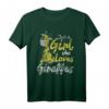 Nur ein Mädchen was Giraffen liebt - Giraffe T-Shirt für Tierliebhaber, Safari Fans & Geschenkideen zu Weihnachten & Geburtstag