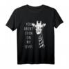 Lustiges Giraffen Tiermotiv T-Shirt – Perfektes Geschenk für Tierliebhaber, Tierschützer und Zoo-Fans zu Weihnachten, Halloween & Geburtstag