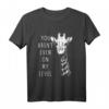 Lustiges Giraffen Tiermotiv T-Shirt – Perfektes Geschenk für Tierliebhaber, Tierschützer und Zoo-Fans zu Weihnachten, Halloween & Geburtstag