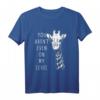 Lustiges Giraffen Tiermotiv T-Shirt – Perfektes Geschenk für Tierliebhaber, Tierschützer und Zoo-Fans zu Weihnachten, Halloween & Geburtstag