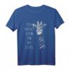 Giraffe T-Shirt für Tierliebhaber, Tierschützer & Afrika-Fans – Originelles Geschenk für Kinder, Männer & Frauen