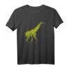 Laufende Giraffe mit kontrastreichem Fell-Muster T-Shirt – Perfekt für Afrika-Fans, Safari-Urlaub & Tierliebhaber