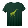 Laufende Giraffe mit kontrastreichem Fell-Muster T-Shirt – Perfekt für Afrika-Fans, Safari-Urlaub & Tierliebhaber