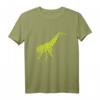 Laufende Giraffe mit kontrastreichem Fell-Muster T-Shirt – Perfekt für Afrika-Fans, Safari-Urlaub & Tierliebhaber