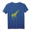 Laufende Giraffe mit kontrastreichem Fell-Muster T-Shirt – Perfekt für Afrika-Fans, Safari-Urlaub & Tierliebhaber