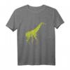 Laufende Giraffe mit kontrastreichem Fell-Muster T-Shirt – Perfekt für Afrika-Fans, Safari-Urlaub & Tierliebhaber