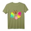 Giraffe Mit Kaugummi Blase T-Shirt – Perfektes Geschenk für Giraffen- und Tierliebhaber, ideal für Geburtstage und Anlässe
