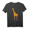 Rollschuhe Giraffe T-Shirt für Mädchen - Skater & Rollschuhlaufen Geschenk, perfekt für Disco, 80er Party und Inline Skaten