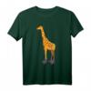Rollschuhe Giraffe T-Shirt für Mädchen - Skater & Rollschuhlaufen Geschenk, perfekt für Disco, 80er Party und Inline Skaten