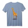 Rollschuhe Giraffe T-Shirt für Mädchen - Skater & Rollschuhlaufen Geschenk, perfekt für Disco, 80er Party und Inline Skaten