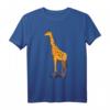 Rollschuhe Giraffe T-Shirt für Mädchen - Skater & Rollschuhlaufen Geschenk, perfekt für Disco, 80er Party und Inline Skaten