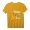 Giraffe Kinder T-Shirt mit Stethoskop - Niedliches Tiermotiv für Krankenschwestern und Kinder, klassisch geschnitten