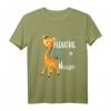 Giraffe Kinder T-Shirt mit Stethoskop - Niedliches Tiermotiv für Krankenschwestern und Kinder, klassisch geschnitten