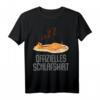 Lustiges Giraffen Schlafshirt als Pyjama Nachthemd – Originelles Geschenk für Langschläfer, Morgenmuffel und Giraffenfans
