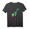 Giraffe Tie Dye Vintage Hippie T-Shirt – Buntes Tiermotiv im Retro Style, perfektes Geschenk für Giraffenliebhaber